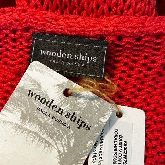NWT Wooden Ships Daisy Sweater Sm/Med - Picture 3 of 8